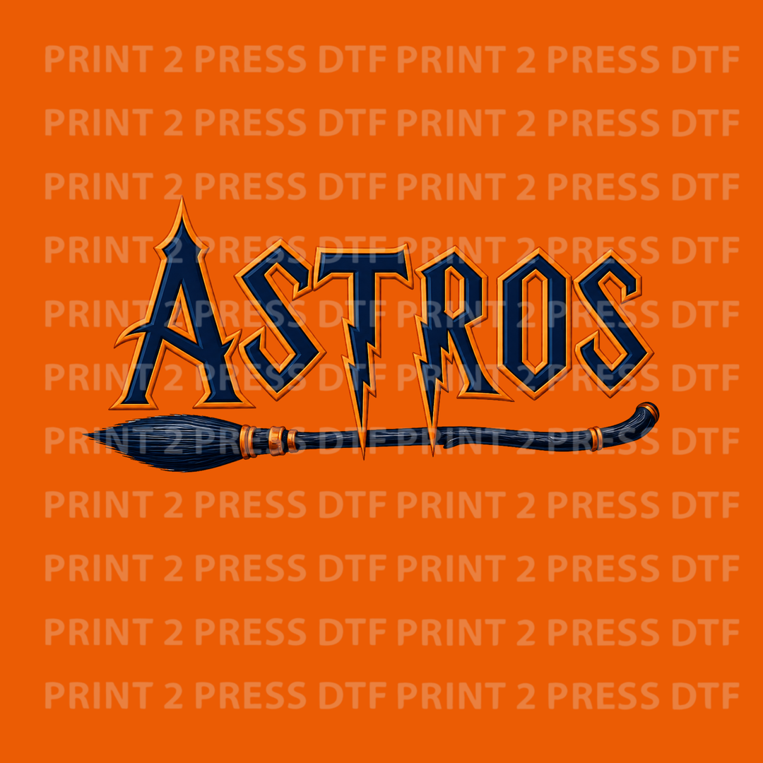 Harry Potter Astros Orange And Navy