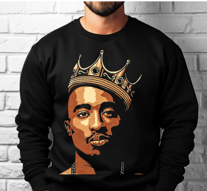 Half Tone Tupac Crown