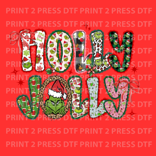 Holly Jolly Grinchmas Christmas