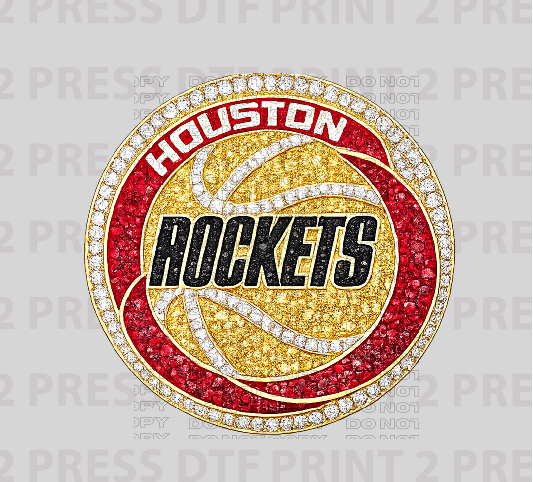 Bling Retro Rockets BB  (faux bling)