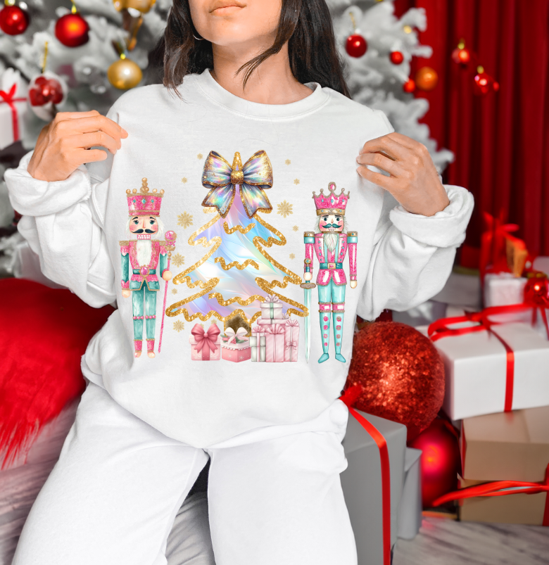 Iridescence Christmas Tree Nutcrackers