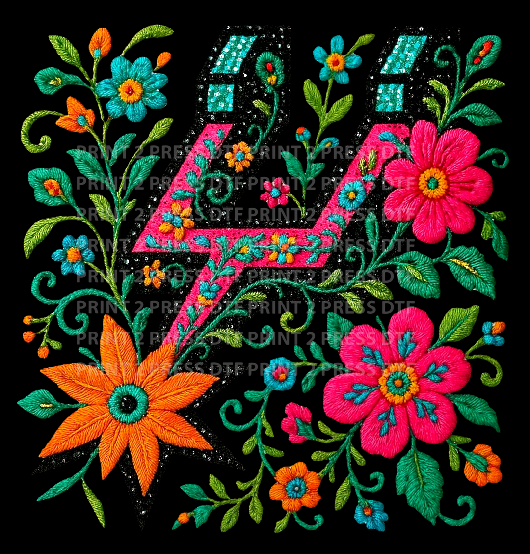 Pink Flowers Spurs