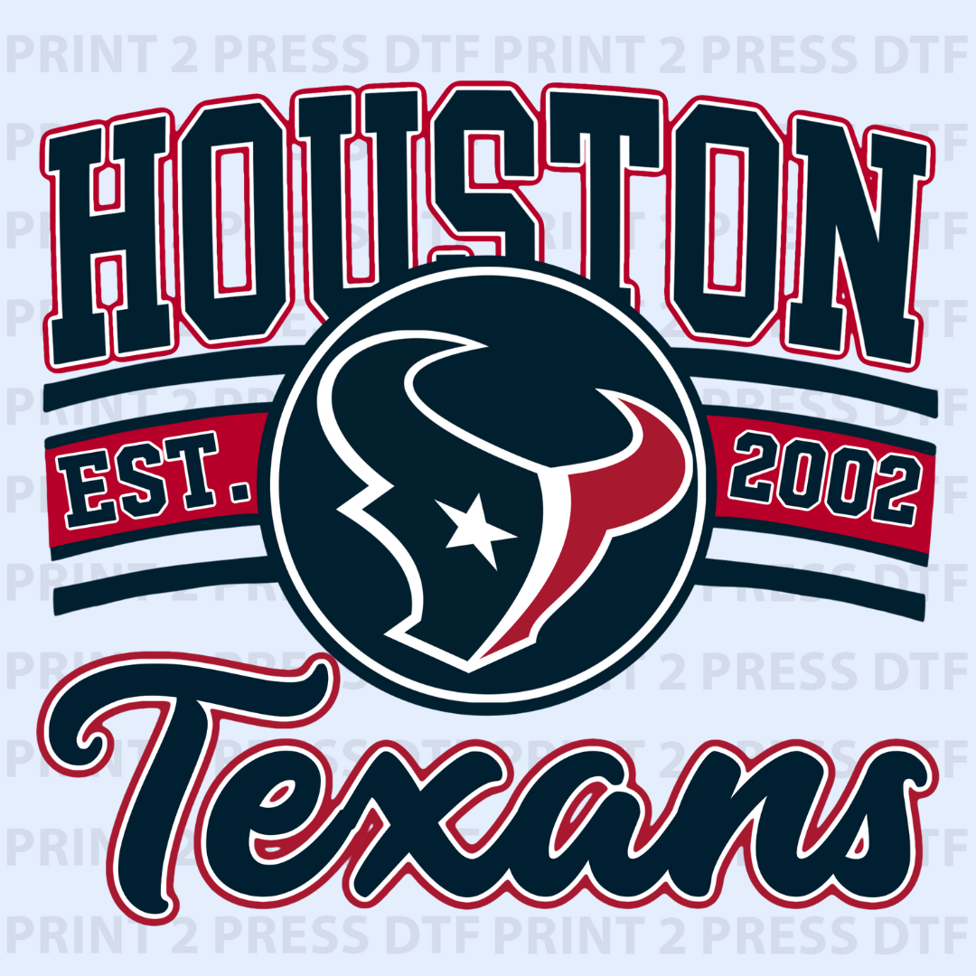 Houston Texans Navy and Red