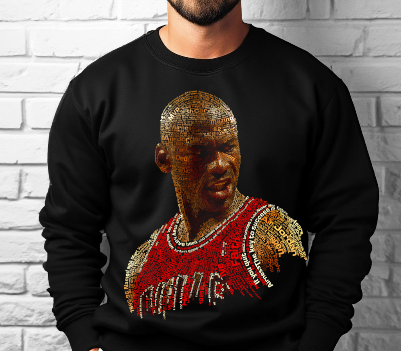 Half Tone MJ Word