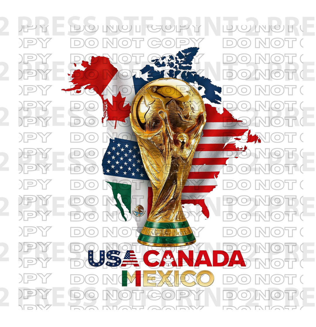World Cup USA Canda Mexico