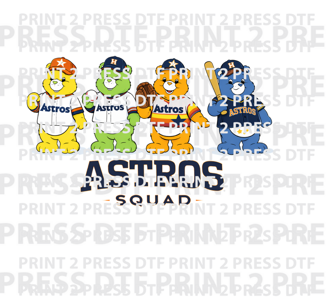 Astros Care Bears Squad