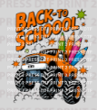 Back To School Jeep w Pencils