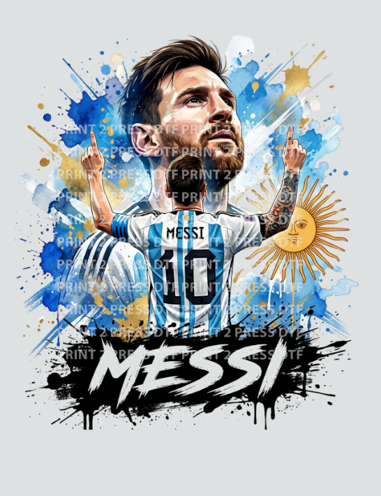 Messi (Messi name part is transparent)