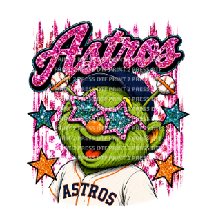 Astros Sparkle Glitter