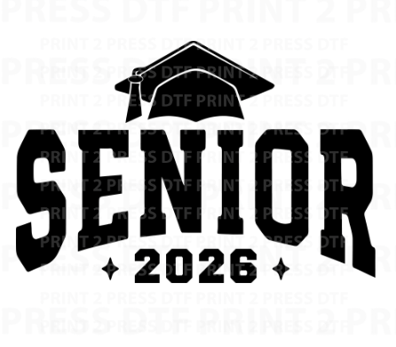 Senior 2026 Black