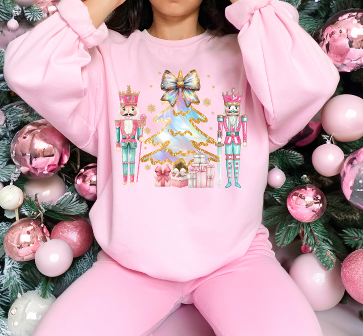 Iridescence Christmas Tree Nutcrackers