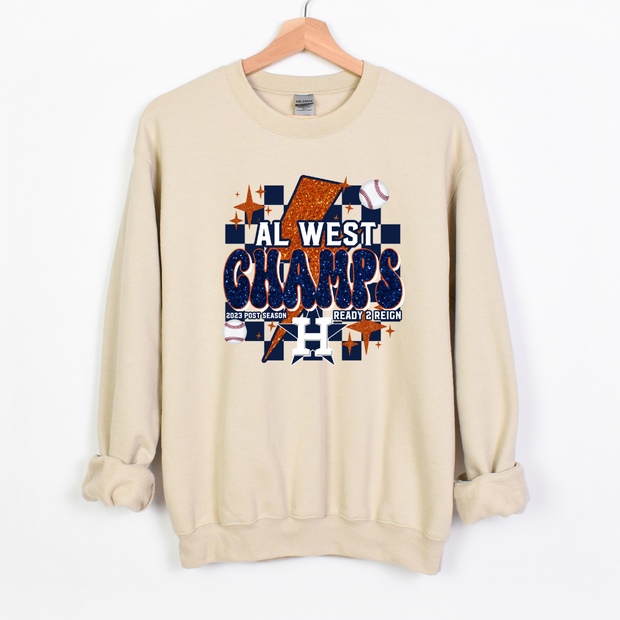 Let's Go Astros Ready 2 Reign Houston Astros 2023 AL West Division  Champions Shirt, hoodie, sweater and long sleeve