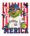 Orbit Merica Red White and Blue