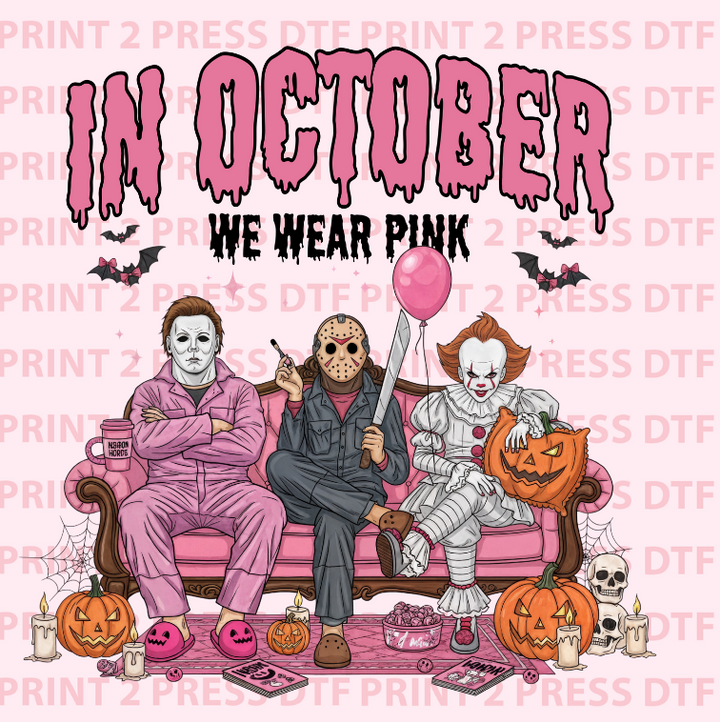 In October We Wear Horror (Black)