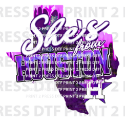 She's from Houston Purple Skyline