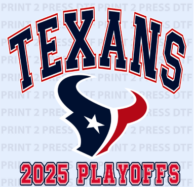 Texans H 2025 Playoffs (Red Navy)
