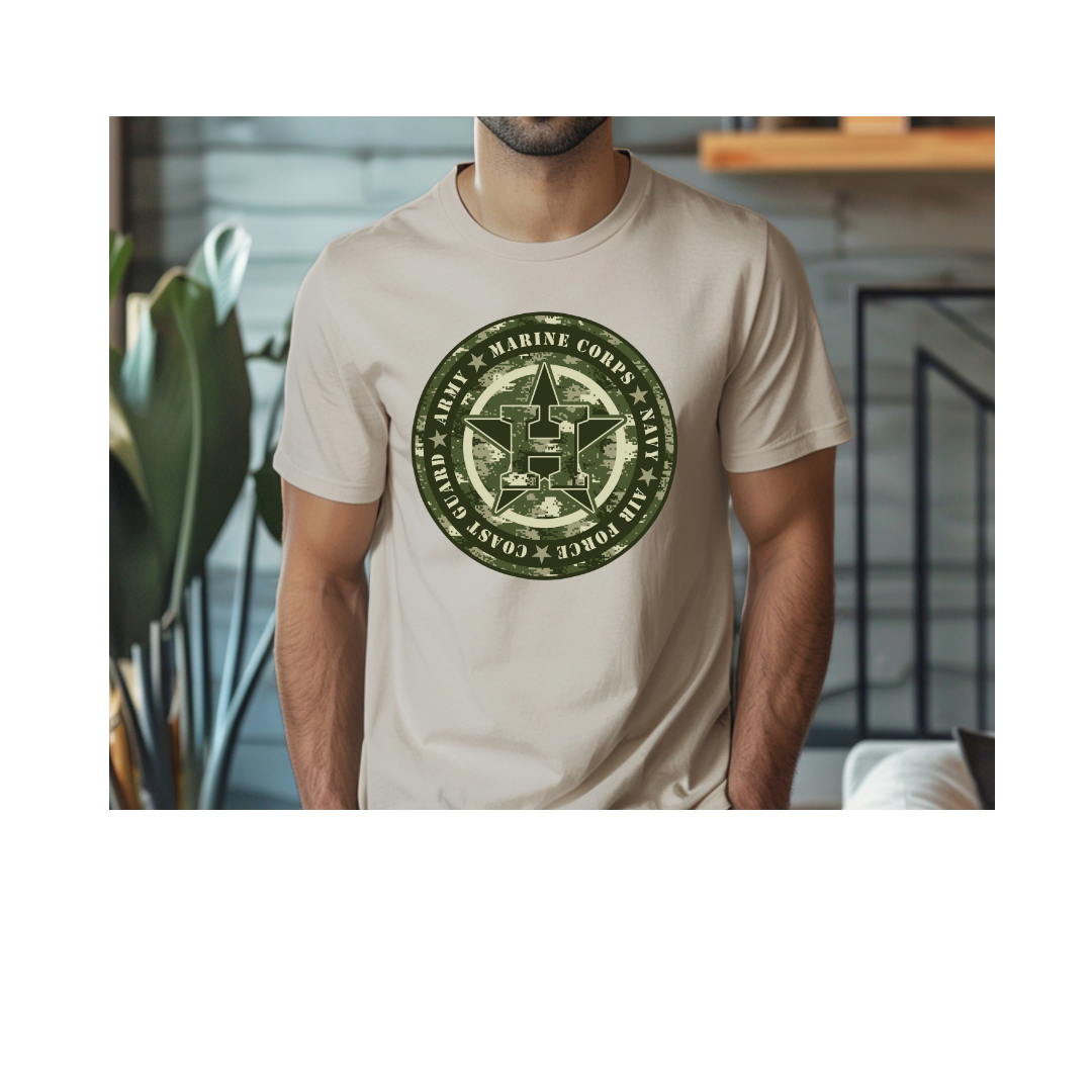 Camo H - Green Star