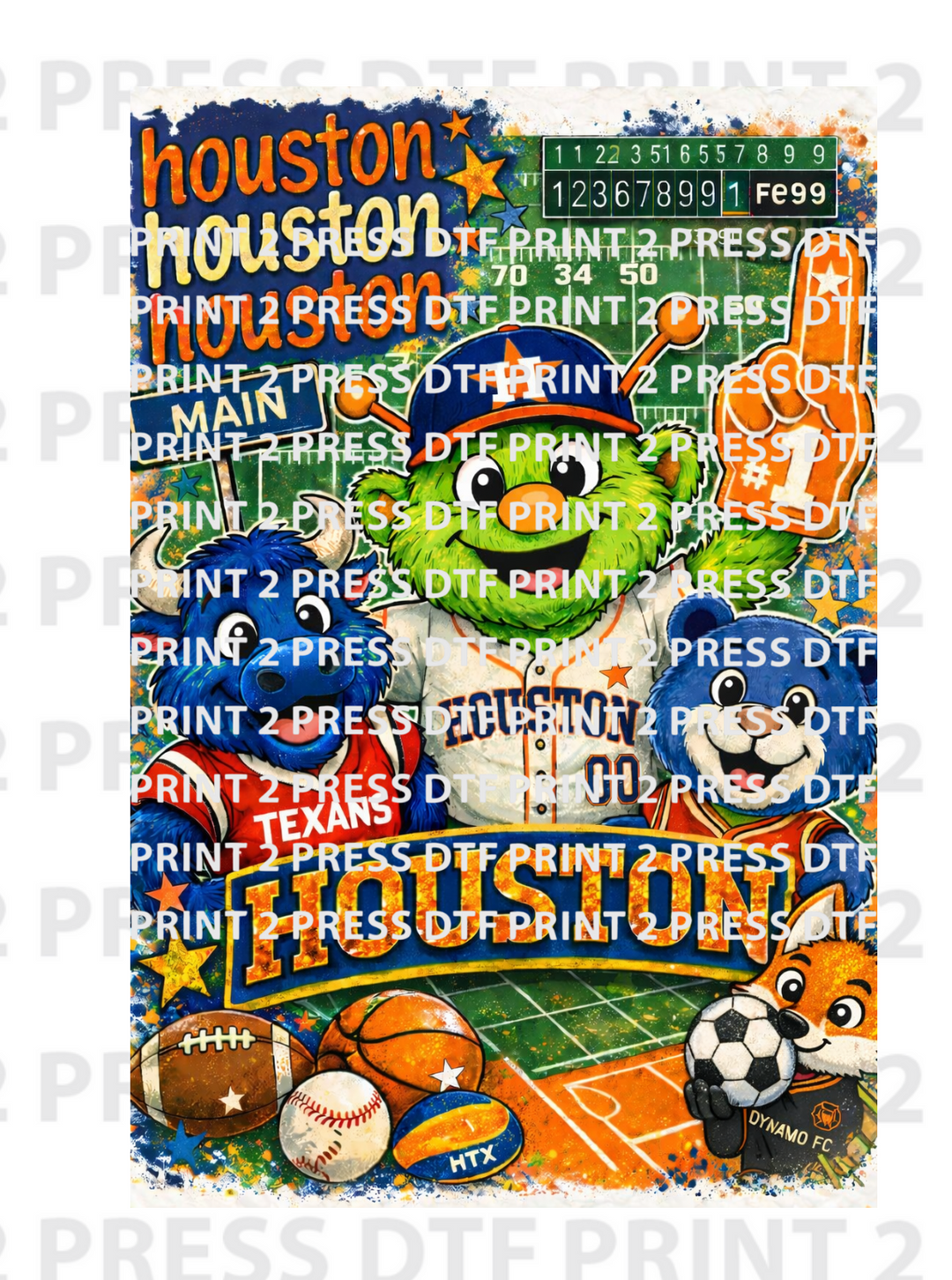 Houstons Fav Mascots College