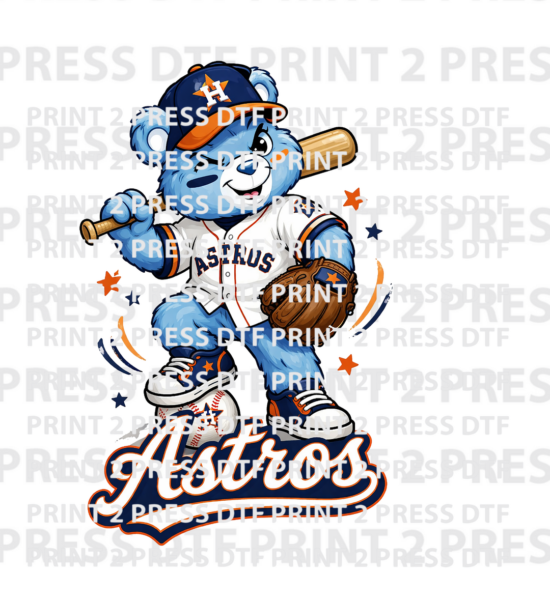 Care Bear Blue White Jersey