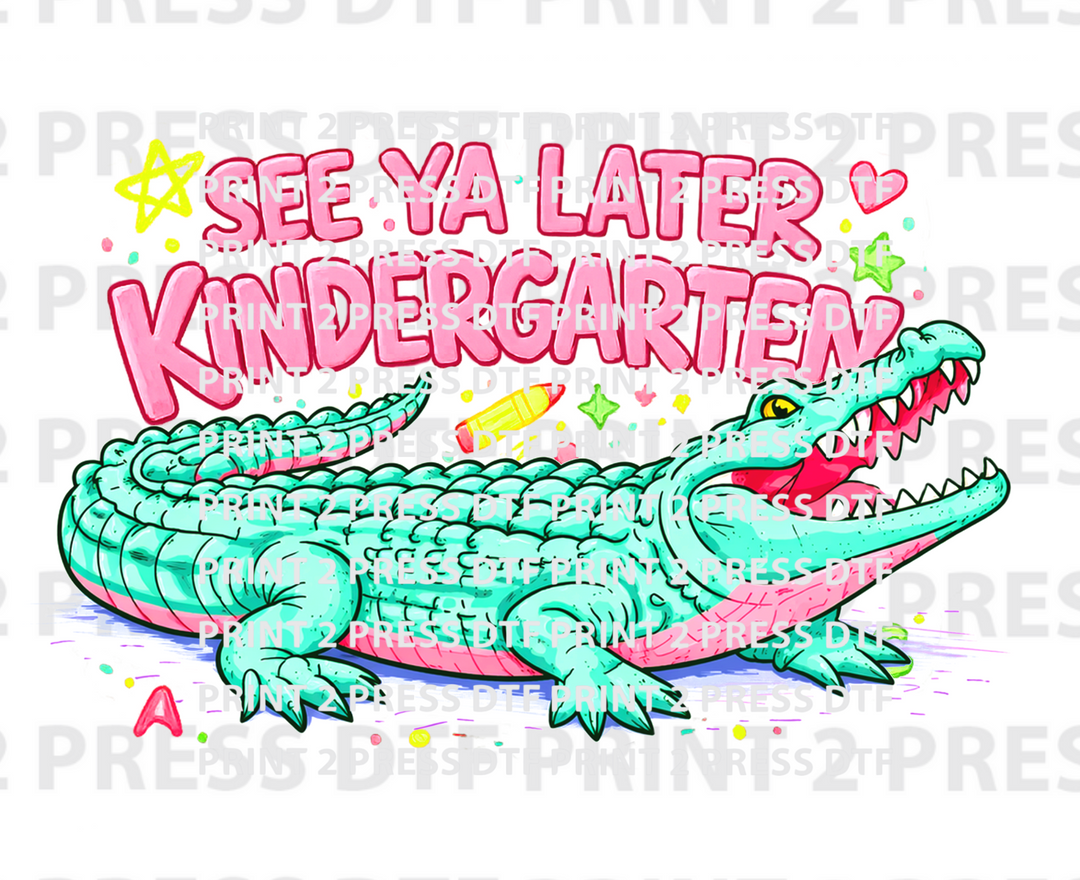 Later Kindergarten Gator