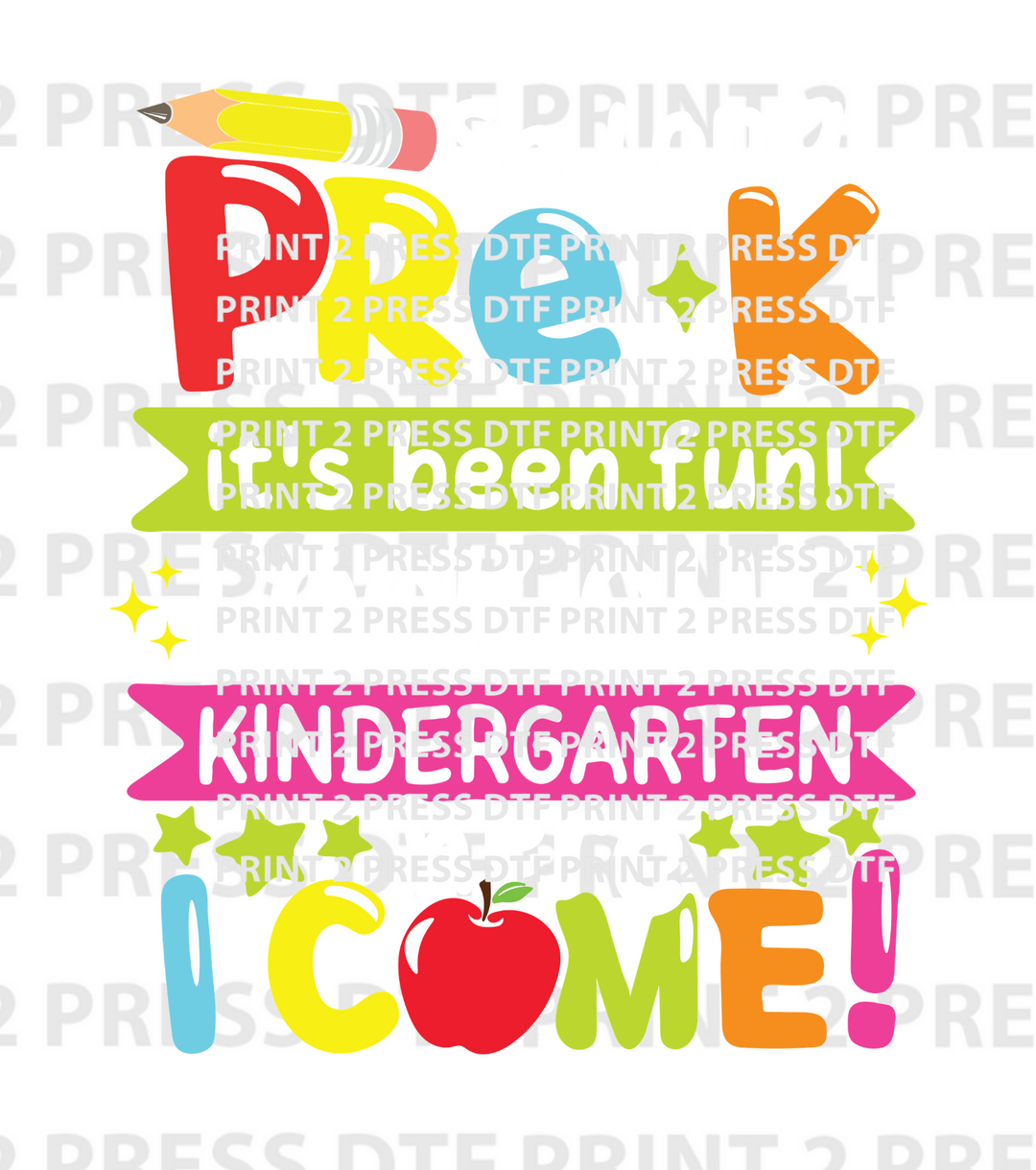 Pre-K it's Been Fun