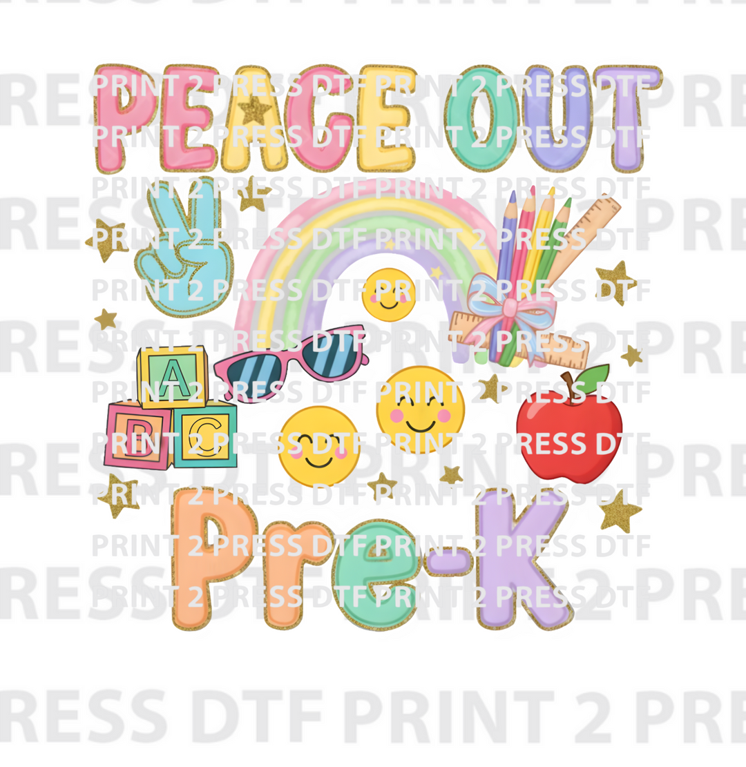 Peace Out Pre-K